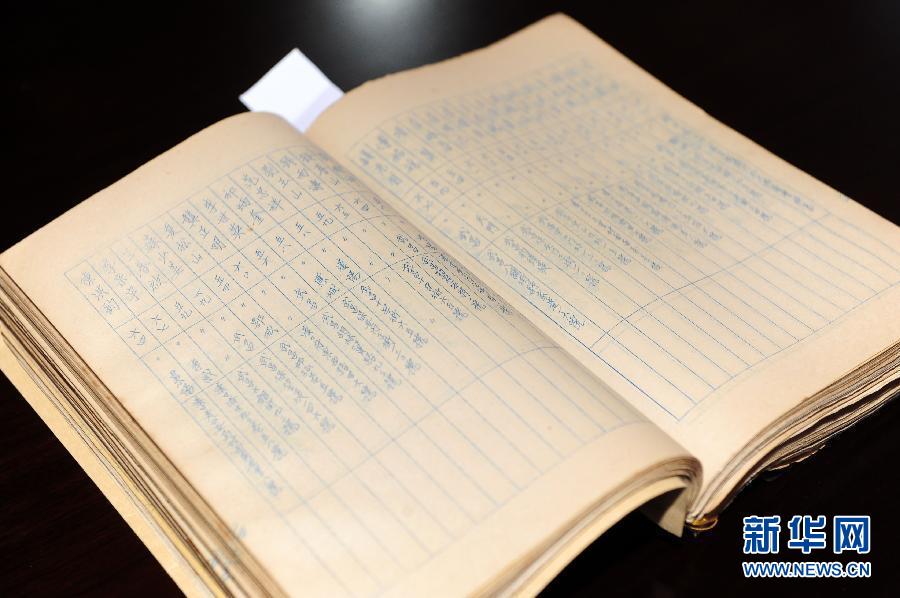 李志新捐贈的辛亥首義同志會會員名冊